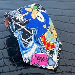 Vintage Nicole Miller SEGA genesis Necktie Sonic
